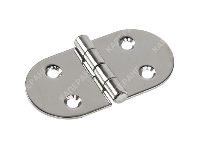 Петля 74х39 мм нержавеющая (52570)